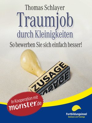 cover image of Traumjob durch Kleinigkeiten